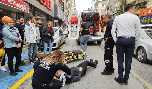 Nazilli’de trafik kazasında 2 kişi yaralandı