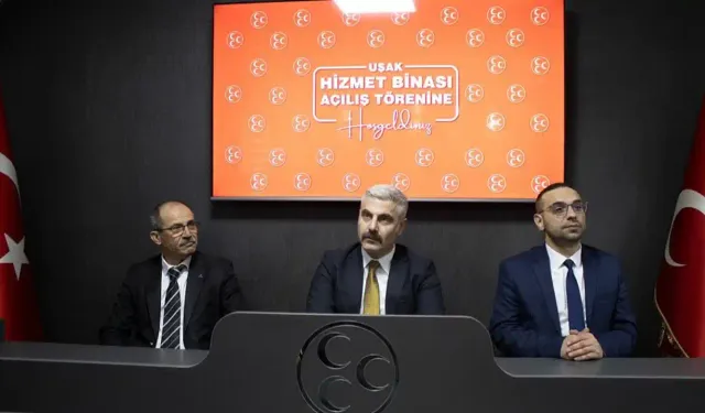 MHP Uşak İl Başkanlığı Yeni Hizmet Binası Açıldı