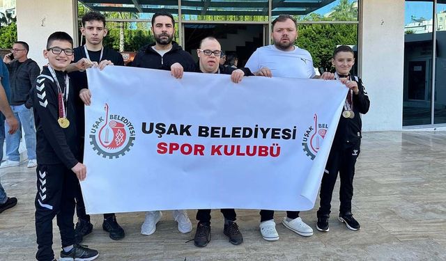 Uşak Belediyesi’nin Özel Sporcularından Tarihi Başarı