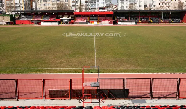 Uşak’ta 1 Eylül Stadyumu Pisti Geçici Olarak Kapatıldı
