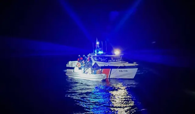 Marmaris açıklarında 56 düzensiz göçmen yakalandı