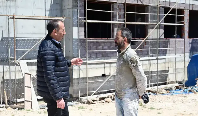 Halil Yücel, Eğitim Yatırımlarını Yerinde İnceledi
