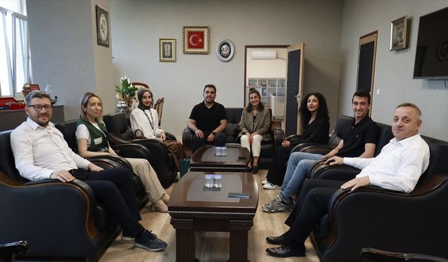 Denizli'de Yeşilay'dan, Gençlik ve Spor İl Müdürlüğüne ziyaret