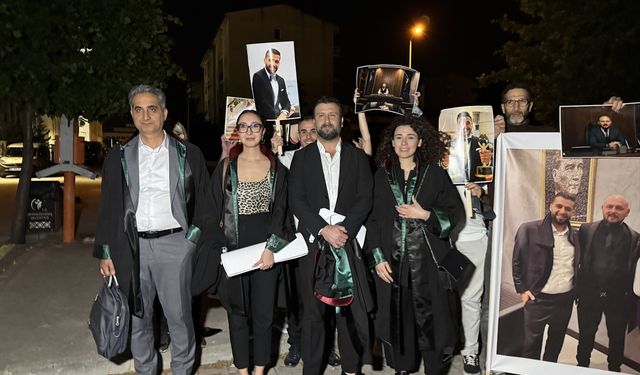 Denizli'de yüksek kazançlı yatırım vaadiyle dolandırıcılık sanıkları hakim karşısında