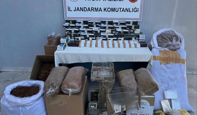 Efeler'de kaçak sigara operasyonunda 1 şüpheli yakalandı