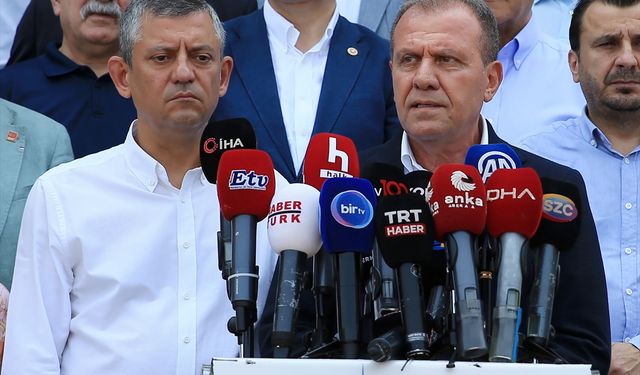 CHP Genel Başkanı Özgür Özel, Manisa'da konuştu