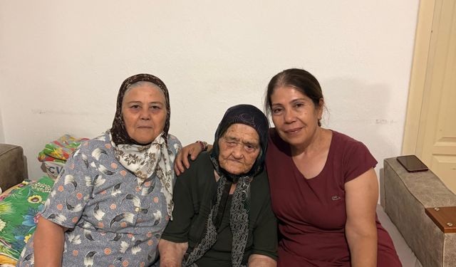 Datça'da 100 yaşına giren Ayşe Döşeme'nin doğum günü kutlandı