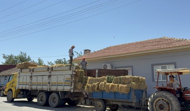 Germencikli besicilerden İzmir'deki yangınlardan etkilenen meslektaşlarına yem desteği