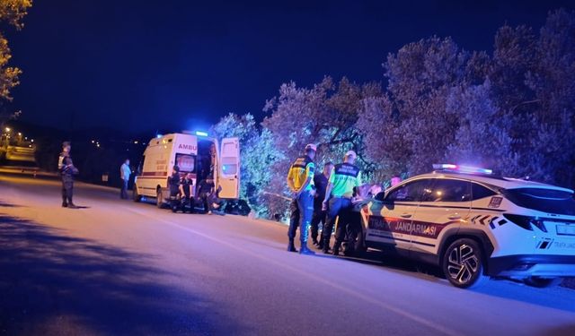 Manisa'da motosiklet kazasında 1 kişi öldü, 1 kişi ağır yaralandı