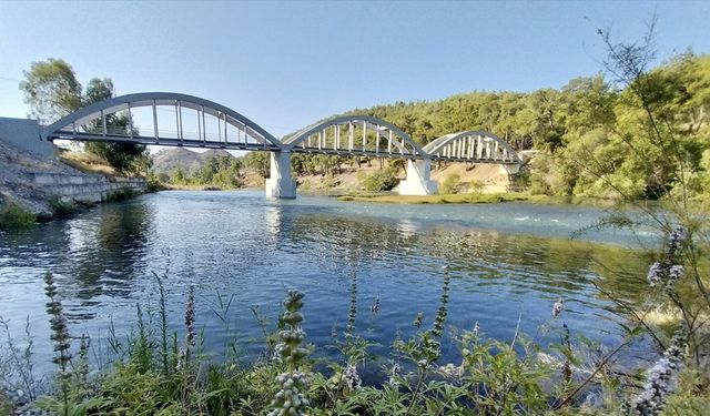 Muğla'daki tarihi Atatürk Köprüsü restore edildi
