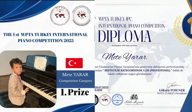 Uşaklı Yetenek Mete Yarar Dünyaya Sesini Duyurdu..!