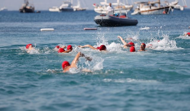 Bodrum'da "Sağlığa Kulaç At" etkinliği düzenlendi