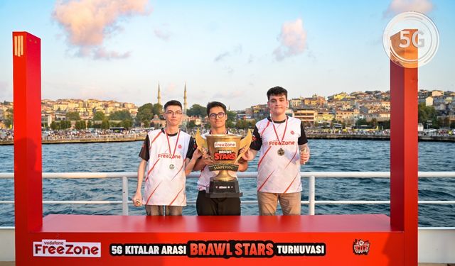 Vodafone FreeZone 5G Kıtalar Arası Brawl Stars Turnuvası sona erdi