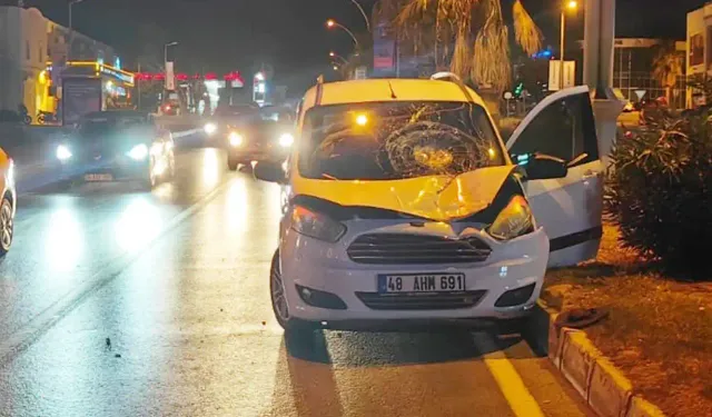 Bodrum'da yolun karşısına geçmeye çalışan yaya otomobilin çarpması sonucu öldü
