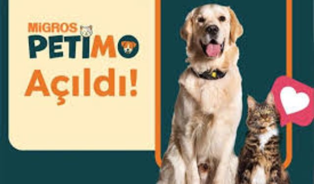 Migros'un evcil hayvan ürünlerine özel ilk mağazası açıldı