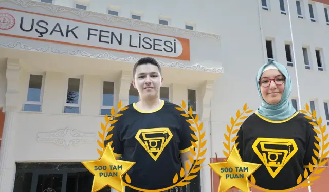Birinciler Uşak Fen Lisesini Tercih Etti