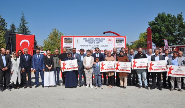 Kütahya'da çiftçilere 229 milyon lira destek verildi