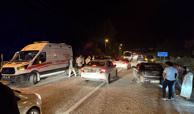 Kütahya'da trafik kazasında 1 kişi yaralandı