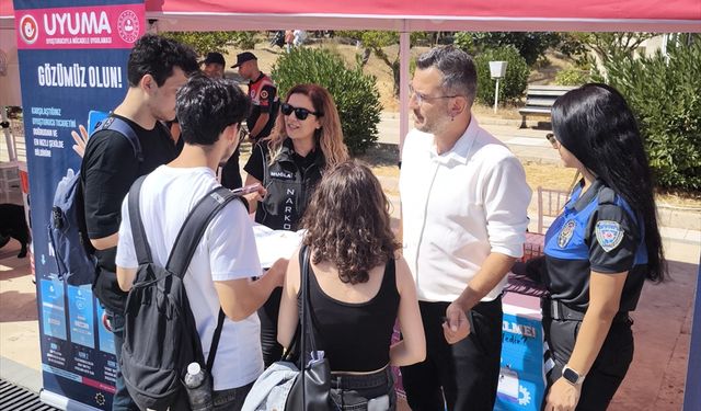 Muğla'da 2 bin üniversite öğrencisine bilgilendirme yapıldı