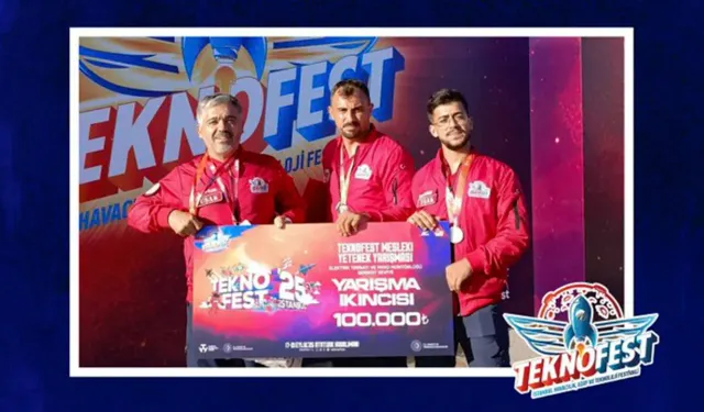 Uşaklı Öğrenciler TEKNOFEST’te Türkiye İkincisi Oldu