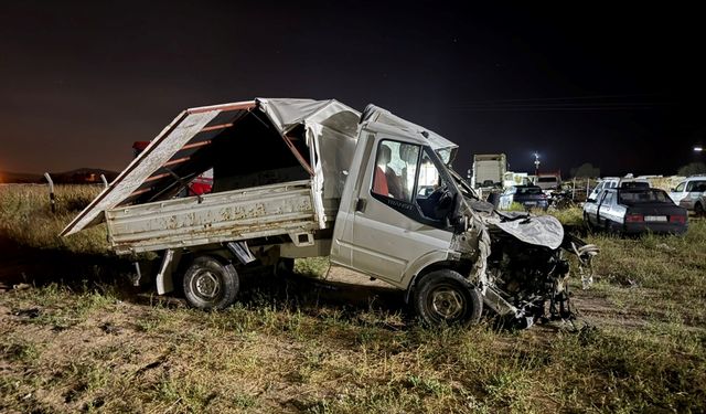 Afyonkarahisar'da trafik kazalarında 7 kişi yaralandı