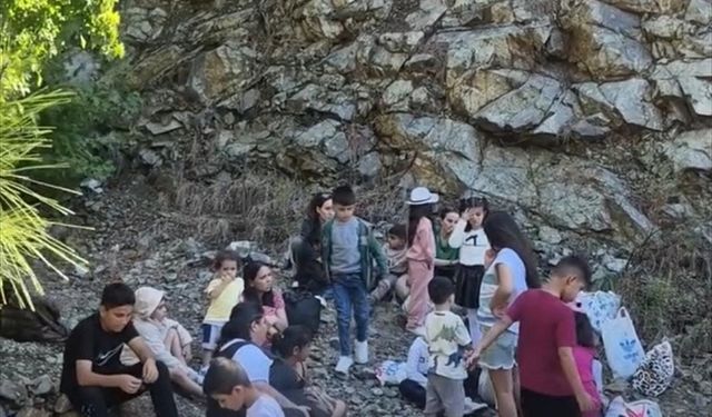 Fethiye'de 65 düzensiz göçmen yakalandı
