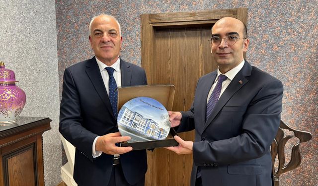 Kütahya Gazeteciler Birliği'nden Cumhuriyet Başsavcısı Uzun ile Adalet Komisyonu Başkanı Malkoç'a ziyaret