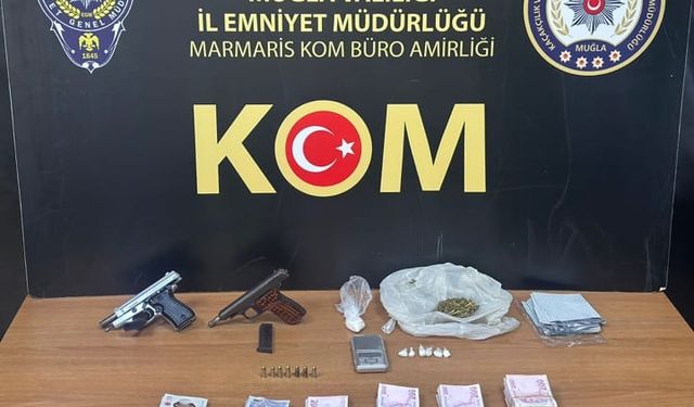Muğla'da uyuşturucu operasyonunda yakalanan 12 zanlı tutuklandı