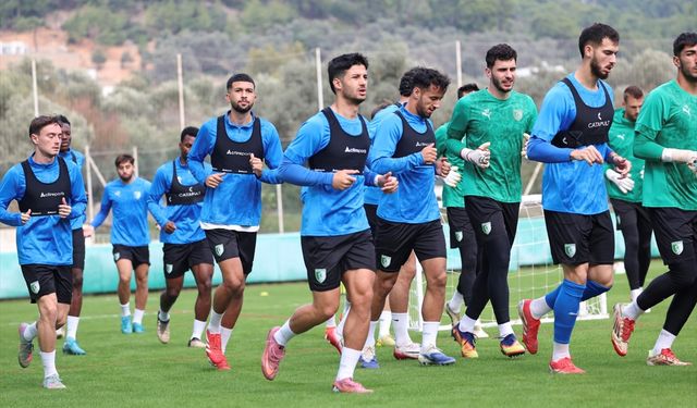 Bodrum FK, Ümraniyespor maçının hazırlıklarını sürdürdü