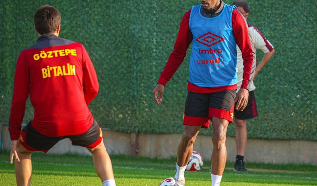 Göztepe, Kocaelispor maçının hazırlıklarına devam etti