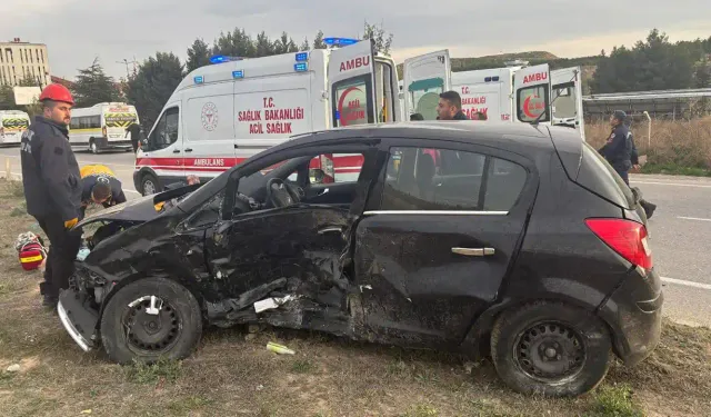 Cezaevi Kavşağında Kaza; 1 Ölü, 1 Yaralı!