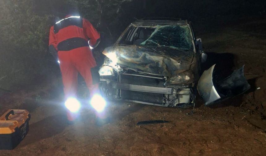 Muğla'da uçuruma devrilen otomobilin sürücüsü öldü