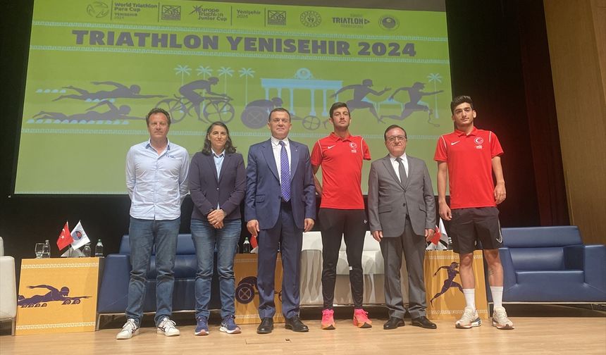 Mersin'de organize edilen triatlon kupaları yarın başlayacak