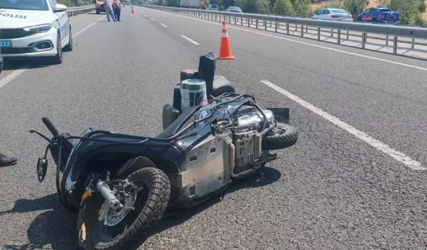 Aydın'da motosikletin çarptığı yaya hayatını kaybetti