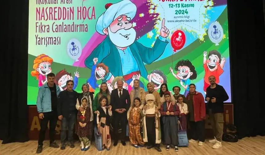 Nasreddin Hoca Fıkra Canlandırma Yarışmasında Birincilik Uşak’ın!