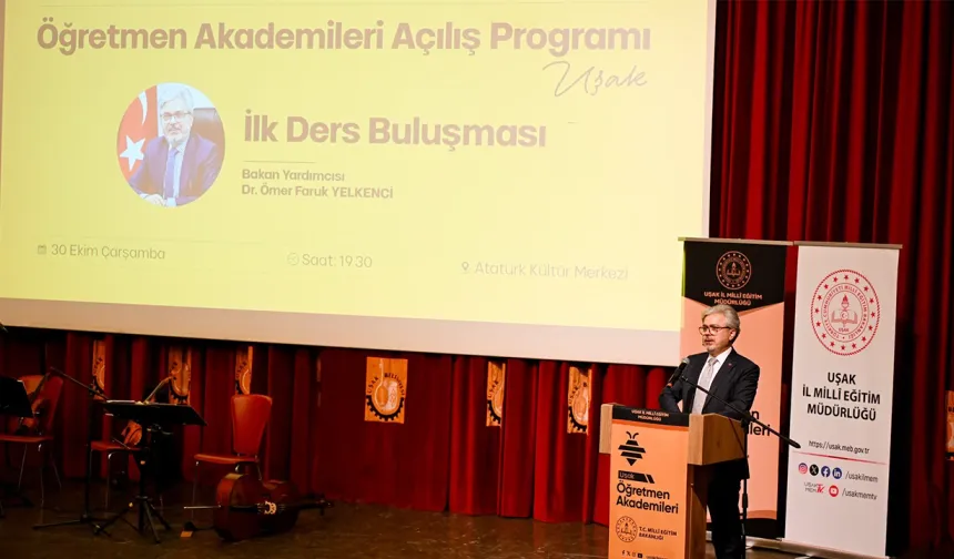 Uşak Öğretmen Akademileri Eğitim Yolculuğuna Başladı