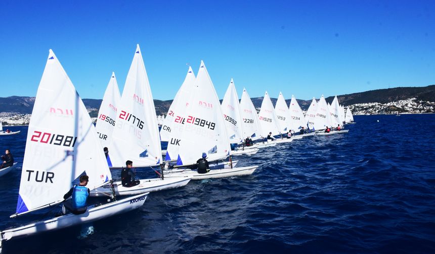 Datça'da Knidos Cup Yelken Yarışları yapıldı