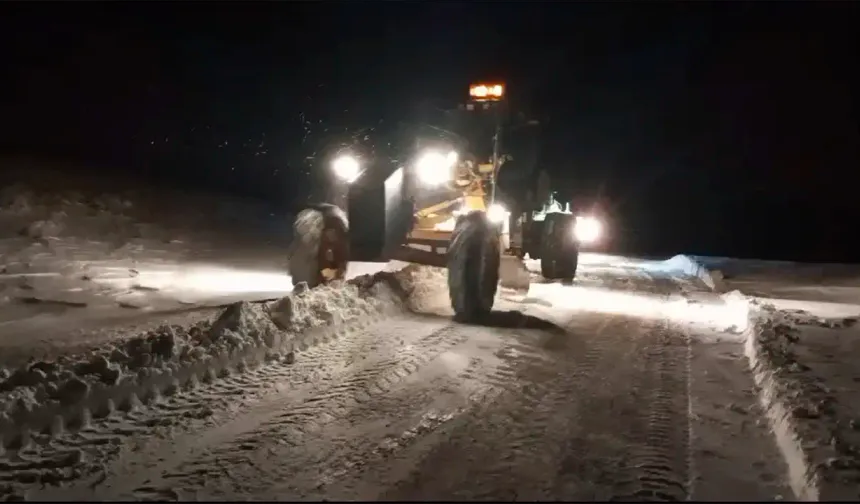 Uşak’a Kar Yok, Banaz ve Paşacık'ta Yollar Beyaza Büründü
