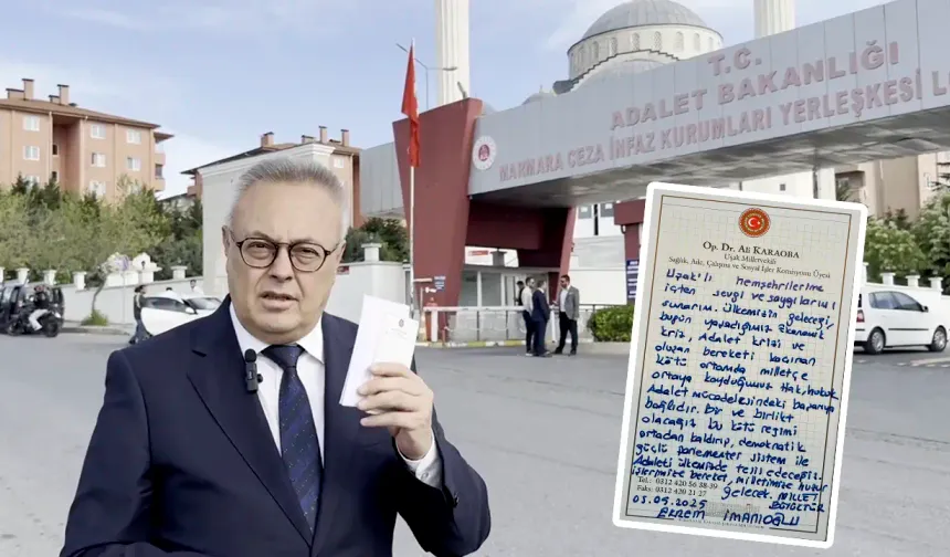 Silivri’den Uşak’a Selam: Ekrem İmamoğlu’ndan Mesaj Var