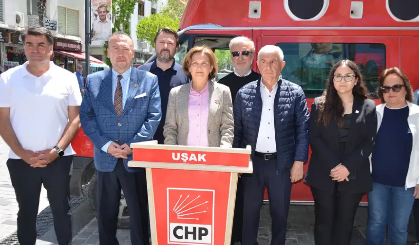 CHP Uşak İl Başkanlığı’ndan Özgür Özel’e Yapılan Saldırıya Sert Tepki