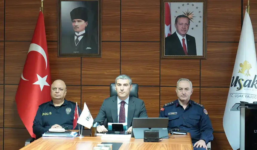Uşak'ta 2025 Nisan Ayında Kaç Suç İşlendi? Vali Aktaş Açıkladı