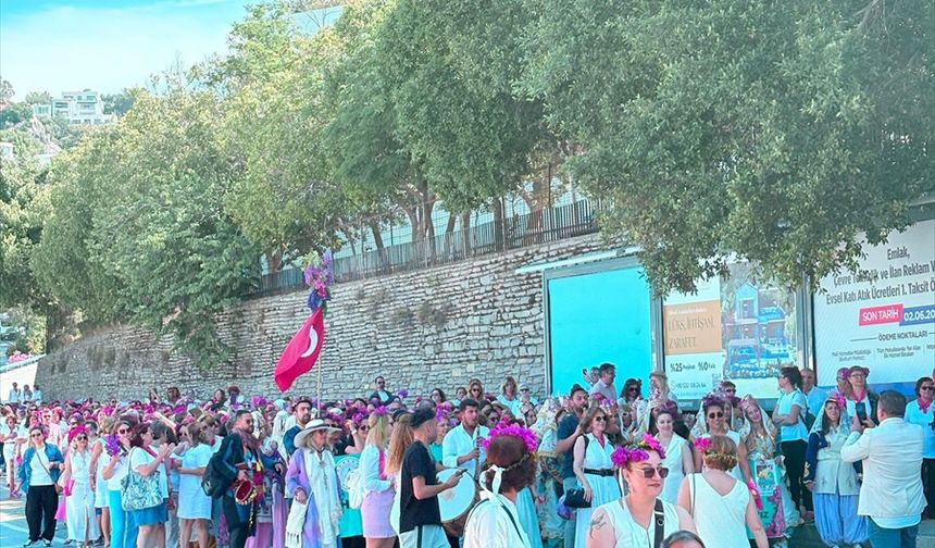 Bodrum'da "Begonvil Festivali" düzenlendi