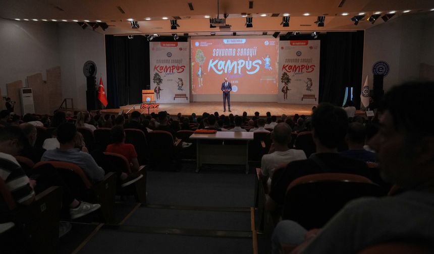 Ege Üniversitesi'nde "Savunma Sanayi Zirvesi" başladı