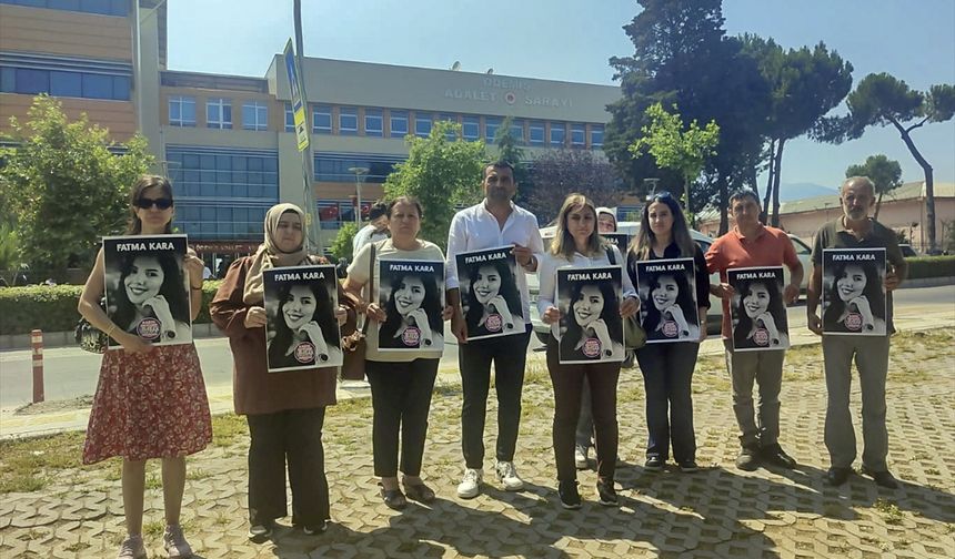 İzmir'de eski kız arkadaşını öldüren sanığın "tehdit" ve "hakaret" davasında 2. duruşma görüldü
