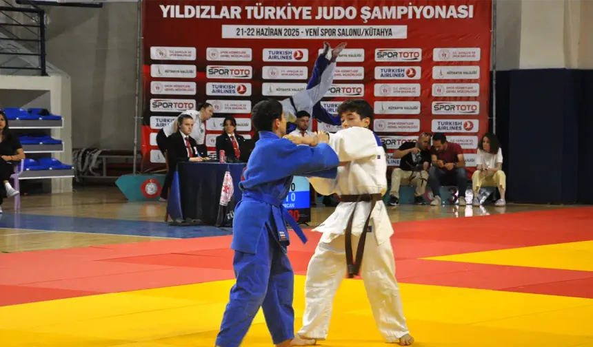 Spor Toto Türkiye Yıldızlar Judo Şampiyonası, Kütahya'da tamamlandı