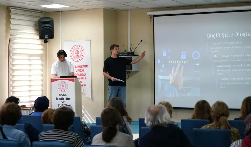 Uşaklı Vatandaşlara “Dijital Güvenlik” Semineri
