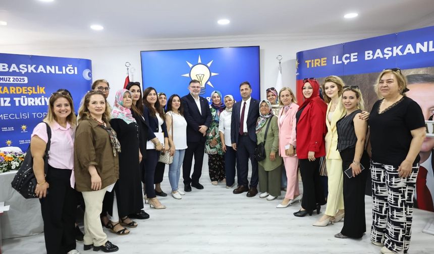 AK Parti Tire Danışma Meclisi Toplantısı yapıldı