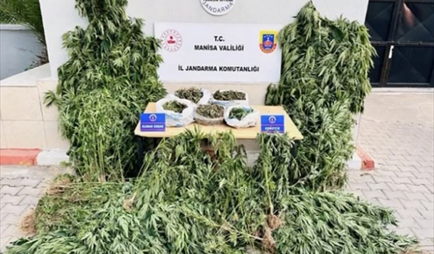 Alaşehir'de uyuşturucu operasyonunda 2 kişi yakalandı