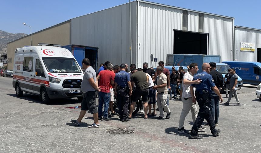 Aydın'da hafif ticari araçla çarpışan motosikletin sürücüsü Bilal Uluışık öldü