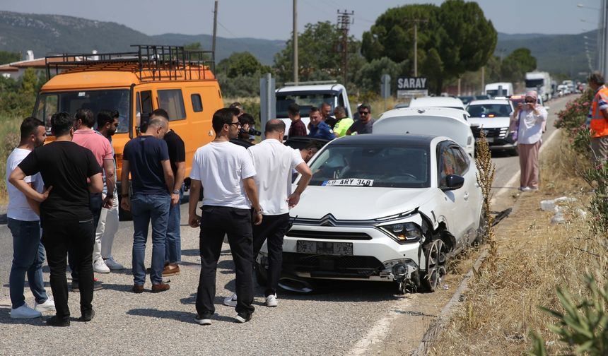 Muğla'da polisin "dur" ihtarına uymayıp kaçarken kaza yapan sürücü yakalandı